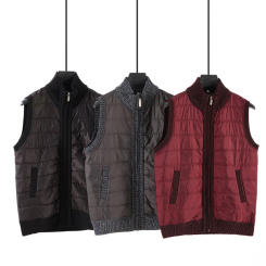 Winter Fashion New Men's Sweater Vest Thick Warm Sleeveless Jackets Coat Cashmere Male Casual Zipper Knitted Fleece Vest M-3XL