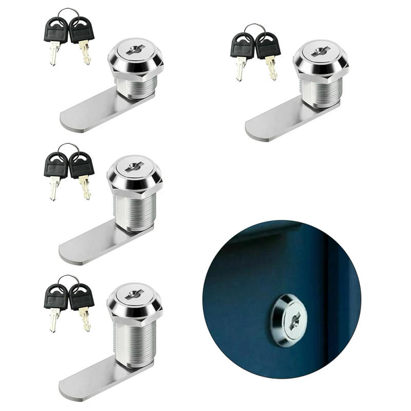 Description Picture 3 of item16/20/25/30mm Cam Lock Security Lock Cam Lock With Keys Door Cabinet Mailbox Drawer Cupboard Padlock Security Locks  ﻿