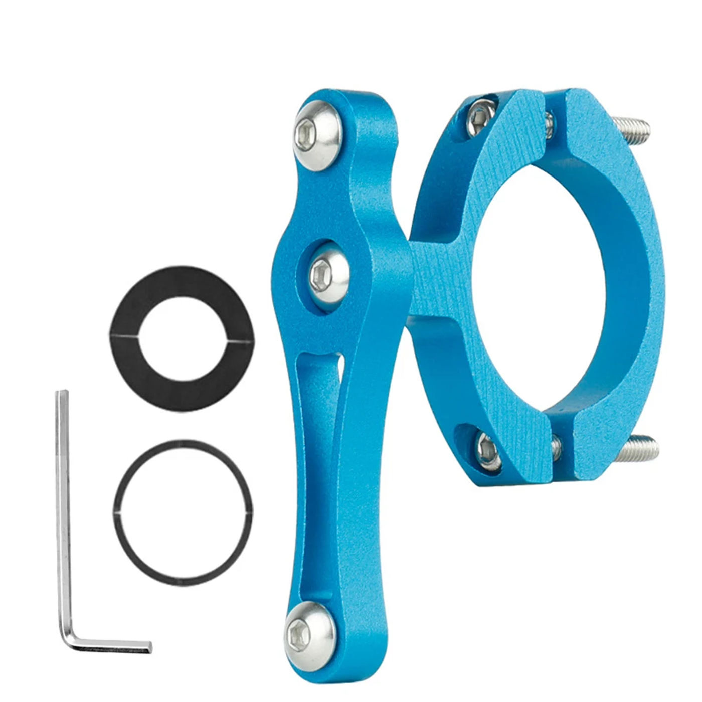 Description Picture 5 of itemBike Bicycle Cycling Handlebar Water Bottle Cage Mount Clamp Aluminum Alloy Water Cup Holder Bicycle Adapter Seat Fixing Frame