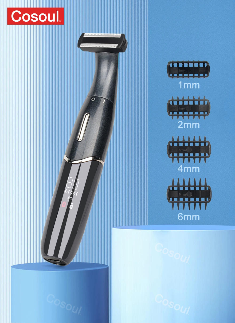 Description Picture 2 of itemBody Hair Trimmer Groin Trimmer Armpit Hair Pubic Hair Bikini Chest Hair Trimmer Beard Grooming Clipper Men Women Epilator