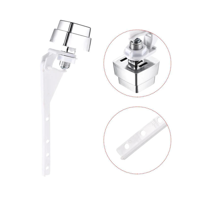 Description Picture 4 of itemToilet Flush Lever Handle Push Button 35 X 35mm Toilet Tank Handle Replacement Adjustable And Installation Flexible