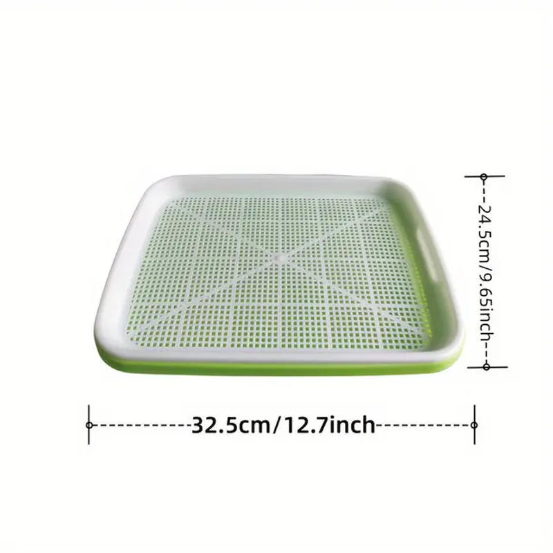 Description Picture 2 of itemHome Seed Germination Tray Seedling Planting Pot Wheatgrass Cultivation Soilless Tray for Gardening And Agriculture