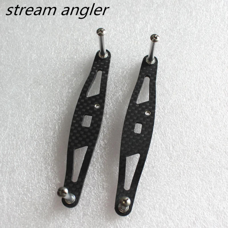 Description Picture 6 of itemCarbon Rocker Arm 95mm Baitcasting Reel Handle Lighter 7.7g 2K Hole Size 8mm*5mm And 7mm*4mm Fit TATULA