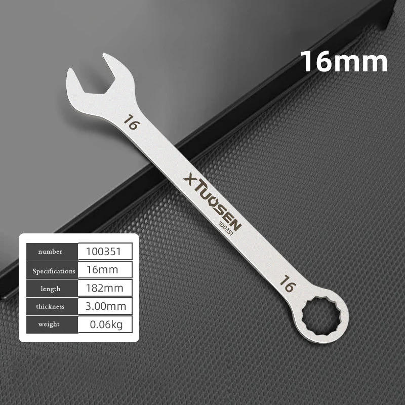 Description Picture 6 of itemHardware Tool Thin Wrench Large Opening Mei Open Dual Purpose Wrench 8-21MM Thin Dual Purpose Wrench
