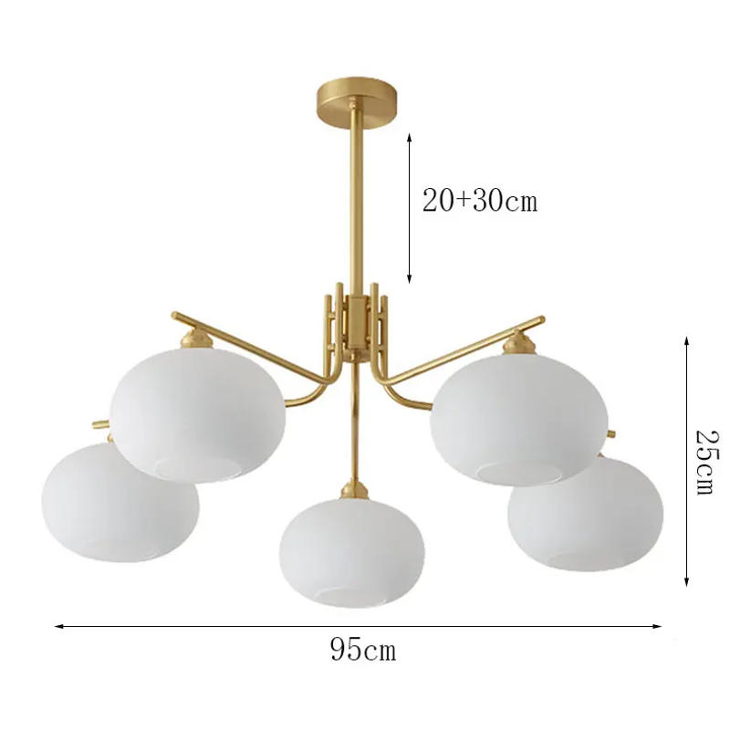 Description Picture 6 of itemModern home decor led lights pendant light lamps for living room Chandeliers for dining room hanging light indoor lighting
