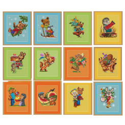 ZZ8389 For Needlework Kit NOT PRINTED Cross stich Painting Set Cross Stitch Kits Cross-stitch Embroidery Set Stitch Kits Cross
