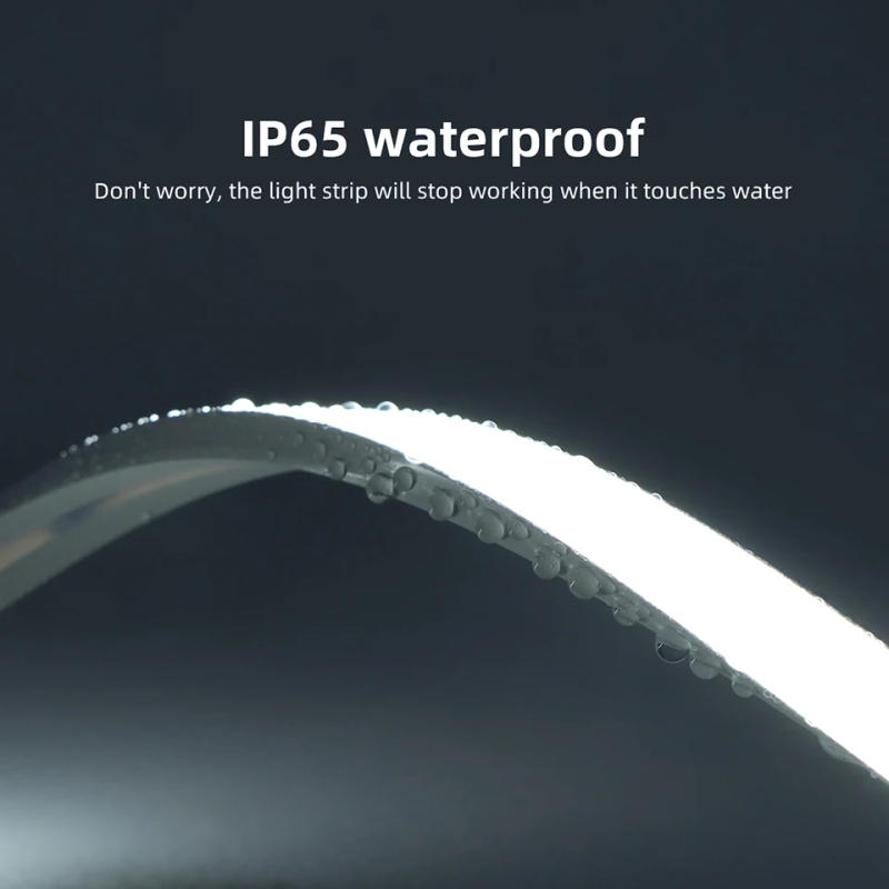 Description Picture 6 of itemDC24V Silica Gel Tube COB LED Strip Light 10M 5M 1M Dimmable RF Remote Control Neon Lamp Lighting For Room Cabinet Night Decor﻿