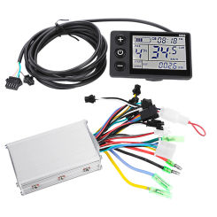 24V/36V Waterproof LCD Display Panel Electric  Scooter Brushless Controller Kit LCD Motor Controller Motor Controller