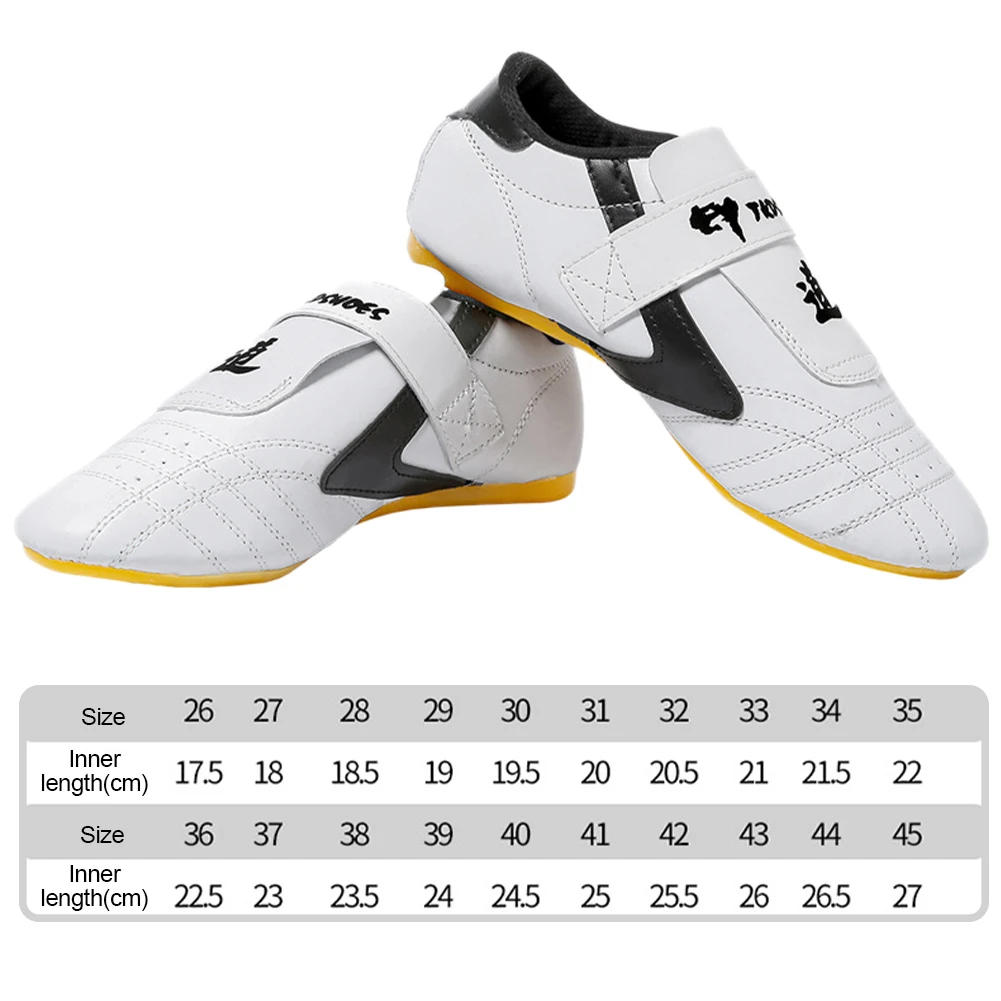 Description Picture 5 of itemTaekwondo Shoes Breathable Kung Fu Shoes Taichi Karate Martial Arts Wrestling Sneaker Adult Children Soft Sole Sport Shoes