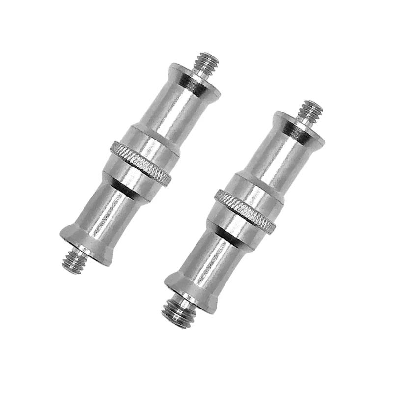 Description Picture 5 of itemFlash Bracket Conversion Screw 1/4 3/8 Inch Long Stud Socket Revolving Transfer Metal Screw Tripod Photography Accessories