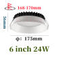 6 inch 24W