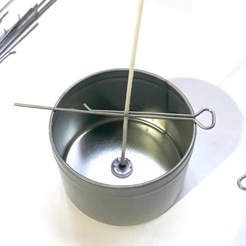 Description Picture 6 of item10 Pcs 4.3 Inch Candle Wick Holders Wick Holders for Candle Making Metal Wick Centering Tool