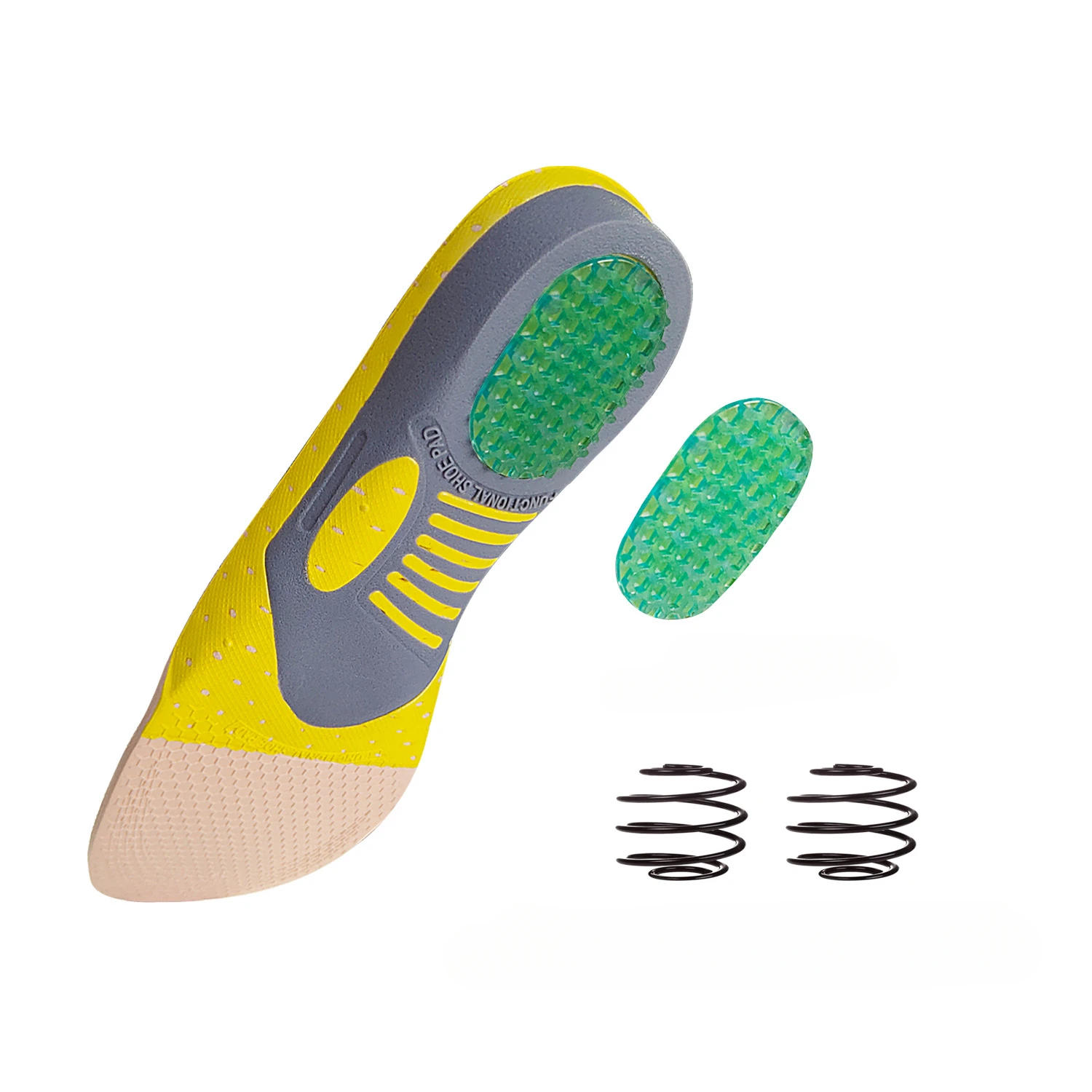 Description Picture 4 of itemFlat Feet Template Arch Support Orthopedic Insoles,Men Women Plantar Fasciitis Heel Pain Orthotics Insoles Sneakers Shoe Inserts