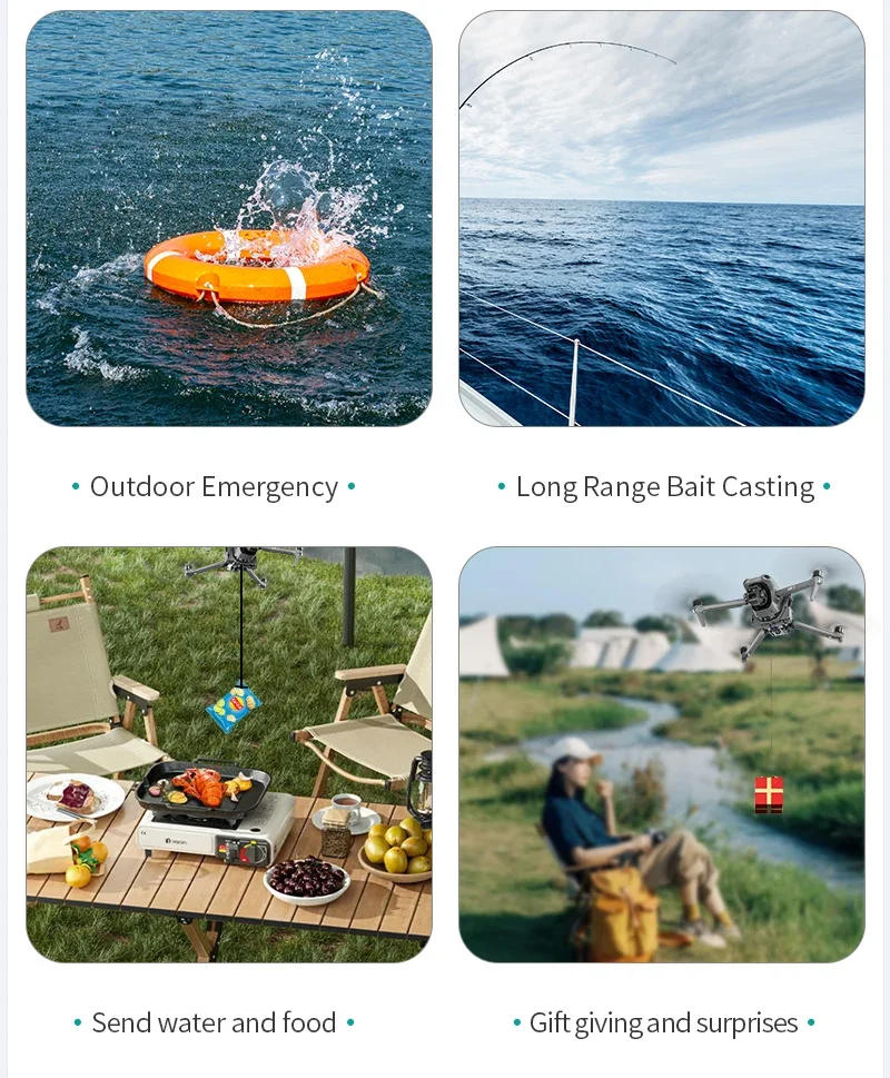 Description Picture 4 of itemAirdrop System Kit Bracket RC 2/RC-N2 Control Air Delivery for DJI Air 3 Drone Accessories