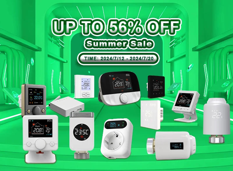 Description Picture 2 of itemTuya Smart Home Wifi Thermostat Battery Boiler Heating Thermoregulator Temperature Controller Alexa Google Home Smart Life