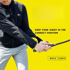 Swing Trainer Golf Sport Swing Trainer Sports Equipment Outdoor Beginner Corrector Golden Wrist Left-Hand Set Wrist Fixator