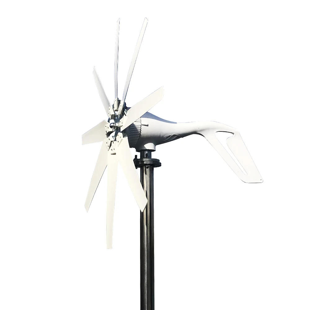 Description Picture 5 of item2000W Small Horizontal Axis Wind Turbine Generator Alternator Real Efficiency 2kw 12v 24v 48v Free Energy Windmill For Homeuse