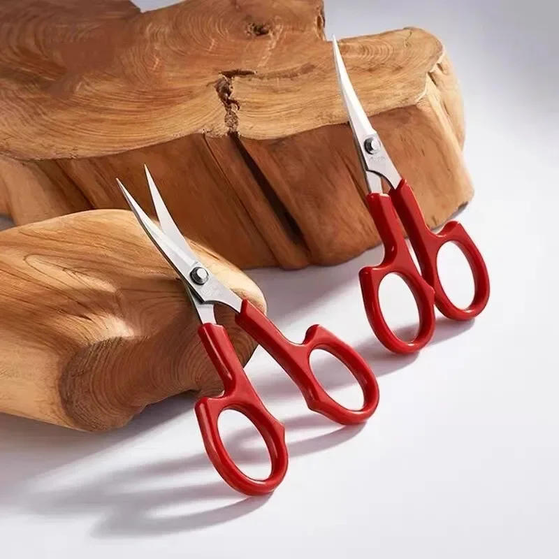 Description Picture 2 of itemAngled Curved Scissors Embroidery Cutting Head Up Scissor Fabrics for Sewing Clothes Cross Stitch Thread Cutter Sew Accessories