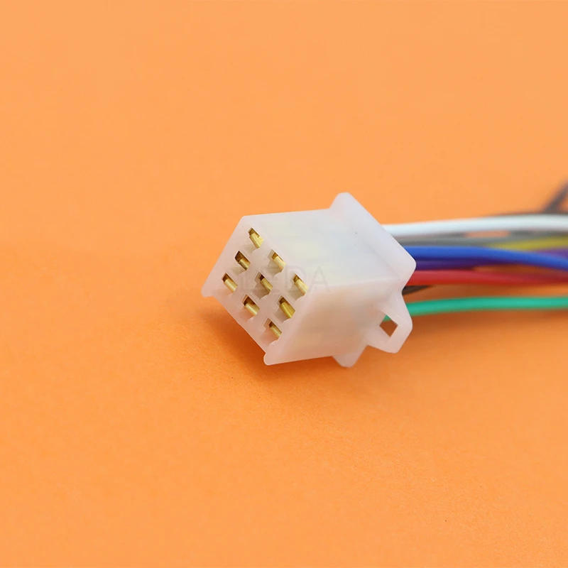 Description Picture 6 of item1Set 2.8mm 1/2/3/4/6/9Pin Electrical Automotive Quick Connector Male Female Socket Cable Terminal Plug For Motorcycle Ebike Car