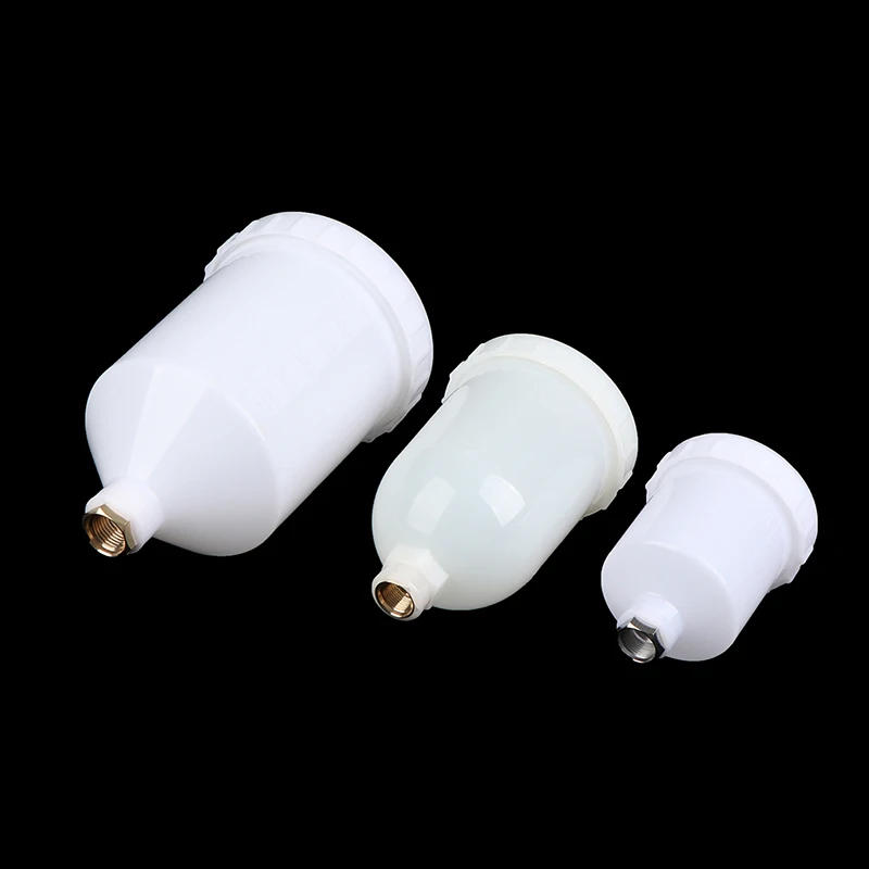 Description Picture 4 of item125/250/600ml Plastic Spray Paint Cup Sprayer Cup Air Gravity Feed Paint Spray Pot Thread Connector For Spray Gun Parts