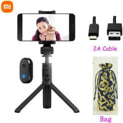 Xiaomi Foldable Handheld Mini Tripod Monopod ZOOM Bluetooth-compatible Selfie Stick Wireless Remote Shutter For  Huawei iPhone