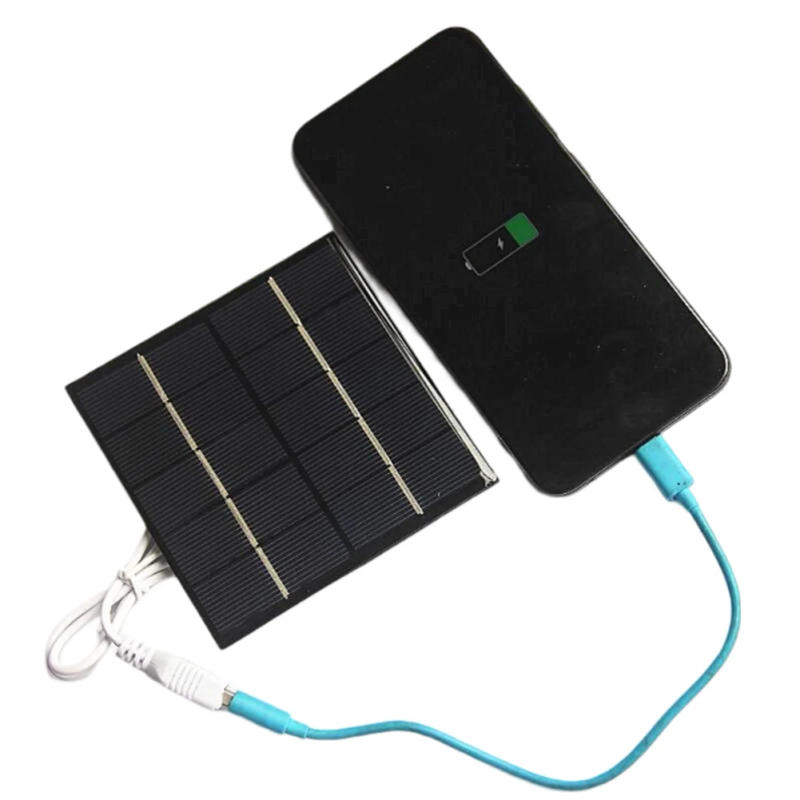 Description Picture 4 of item5W 5V Solar Panel Solar Battery Charger 100*100mm Panel For Board Outdoor Camping Power Bank Phone Charging Supplies