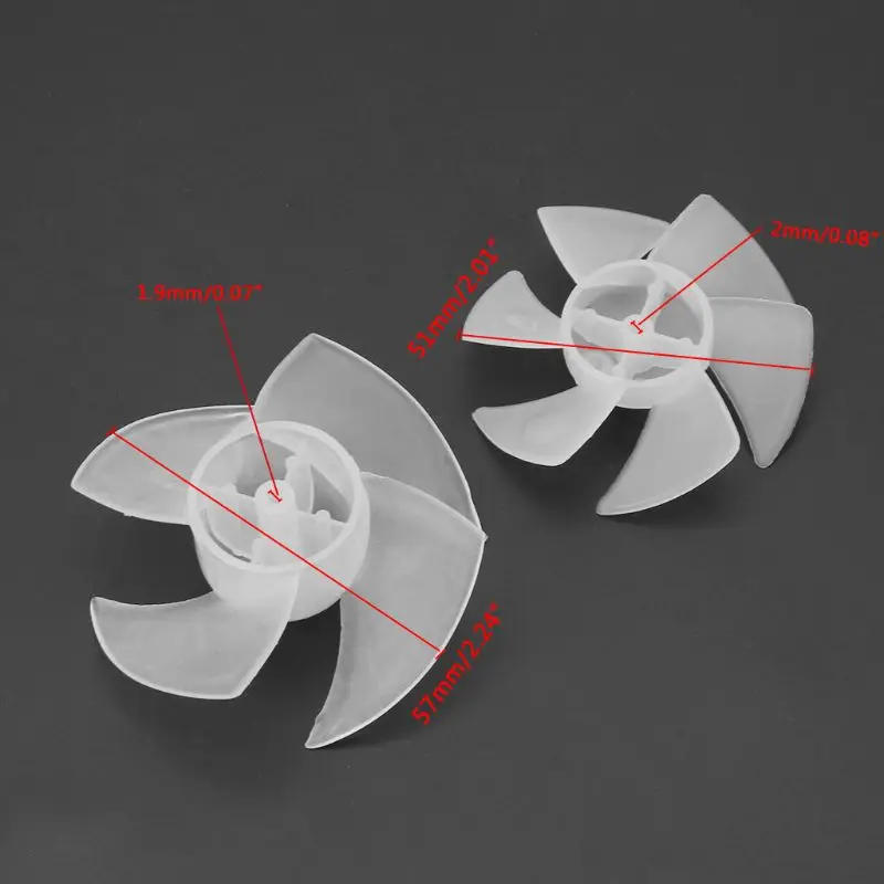 Description Picture 5 of itemR9UD Small Power Mini Plastic Fan Blade 4/6 Leaves For Hairdryer Motor
