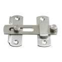 4pcs Heavy-Duty Stainless Steel Door Hasp Lock Small Boxes Locking Mechanism for Enhanced Security Anti-Rust Easy Installation