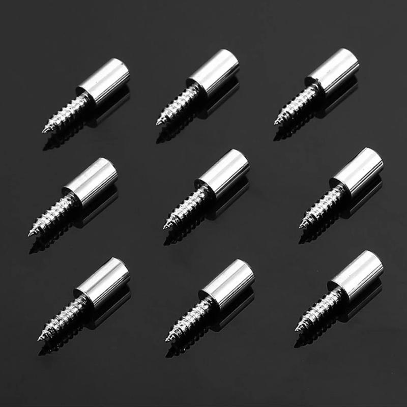 Description Picture 6 of item20Pcs Cabinet Board Laminate Support with Rubber Sleeve Hard Nonslip Partition Nail Screw Plate Support Cabinet Board Screw