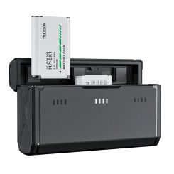 2pcs NP-BX1 Batteries+3-Slot Battery Charger Card Slots&USB Port for Sony ZV-1/RX100M6/H400/ WX350/RX100 /HX50/HDR-PJ410 Camera