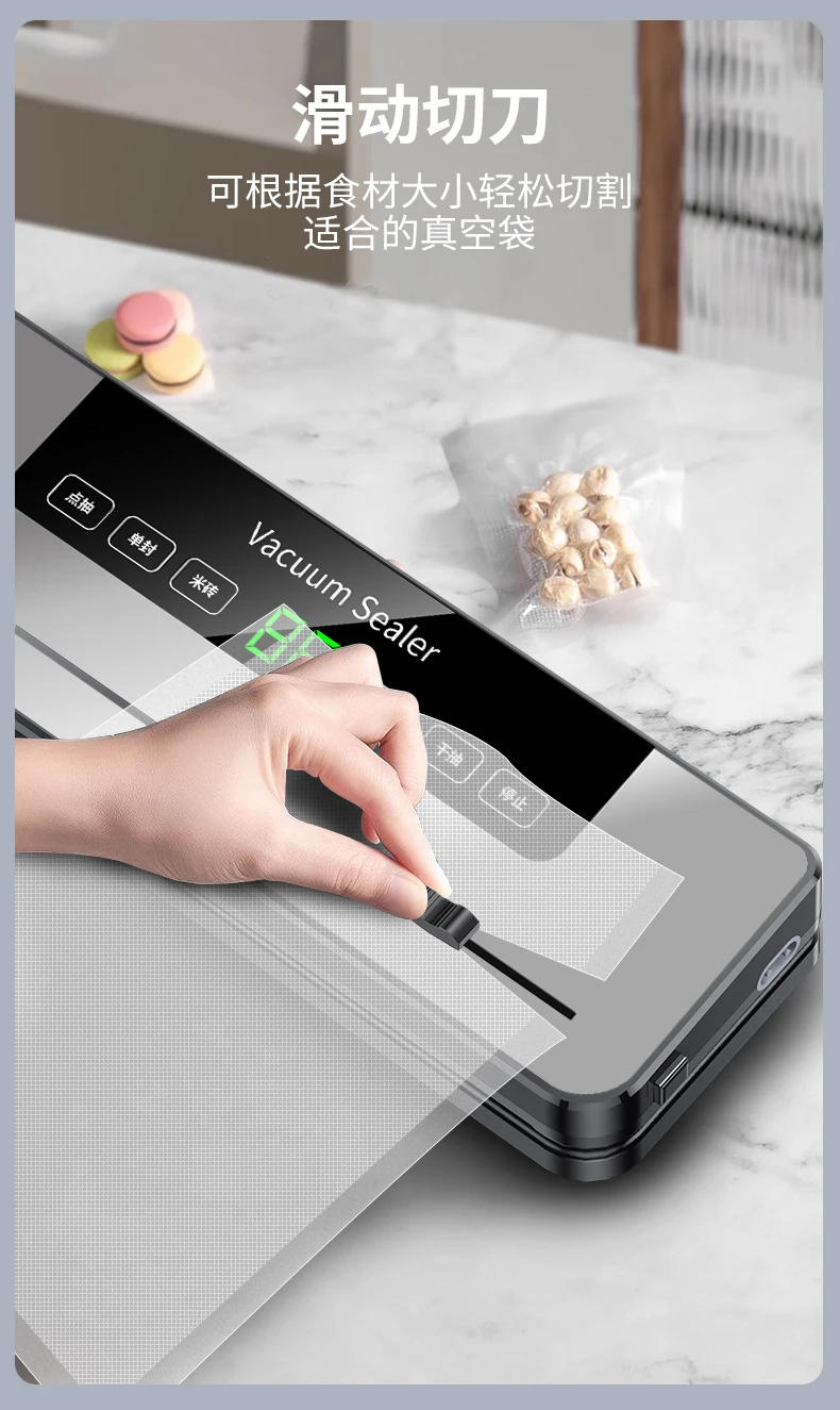 Description Picture 4 of item220V Vacuum Sealer for Food Preservation - Automatic and Affordable Home Kitchen Solution