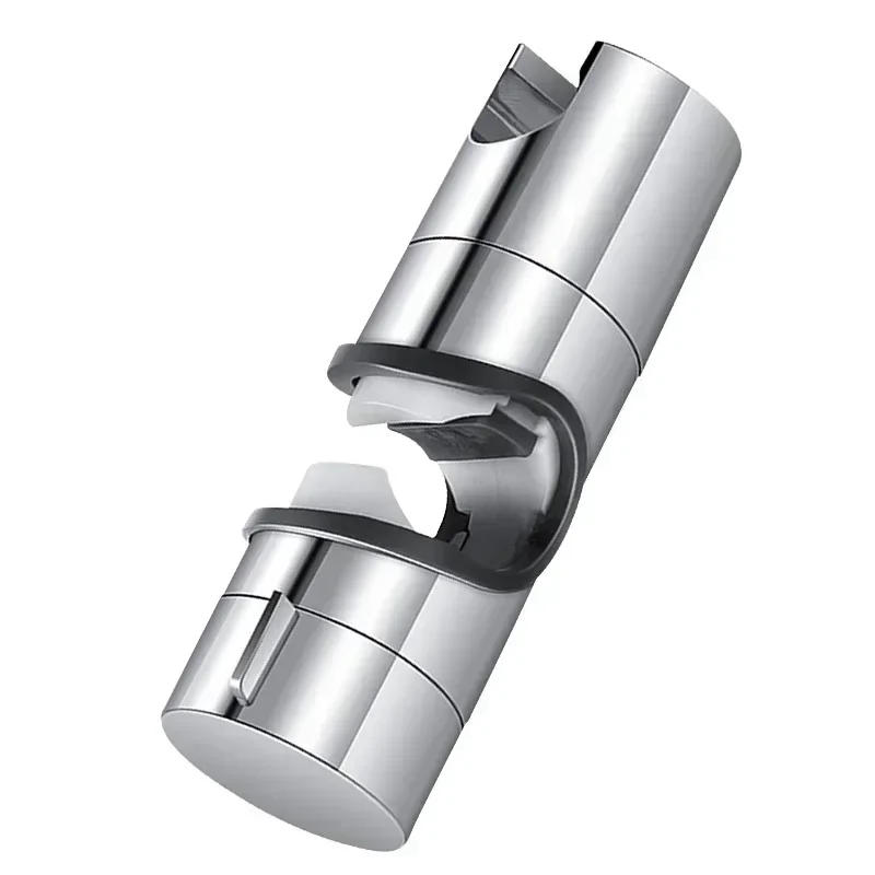 Description Picture 3 of item1pc Universal Shower Head Holder Adjustable 18~25mm ABS Chrome Shower Rail Holder Bathroom Accessories Shower Mounting Brackets