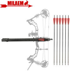 Archery Rapid Bow Shooter Launcher 6 Arrows Orbital Compound Recurve Bow Hunting Shooting Accessories