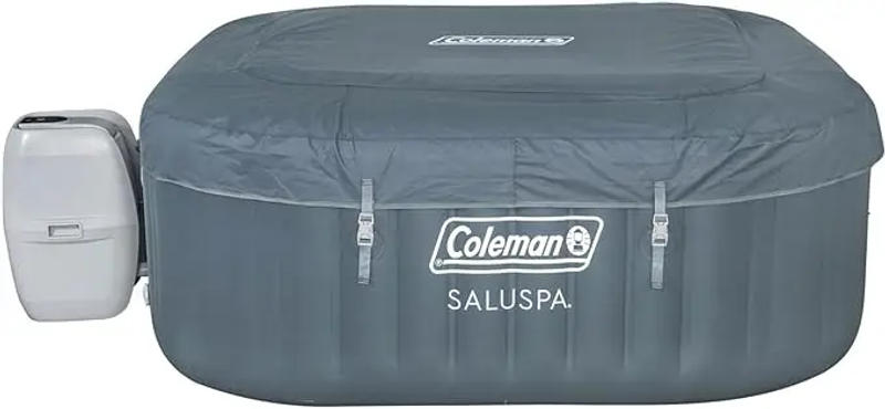 Description Picture 6 of itemAtlantis AirJet 4 To 6 Person Inflatable Hot Tub Square Portable Outdoor Spa with114-140 Soothing Jets with Cover