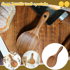 Teak Wood Rice Spoon Rice Paddle Scoop Wooden Kitchen Spoon Ladle Tablespoon Big Serving Spoon Wooden Kitchen Utensils Tableware