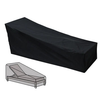 2Pcs Outdoor Lounger Cover Patio Garden Beach Chair Cover Recliner Protective Bag Furniture Waterproof Dust Sunscreen Covers