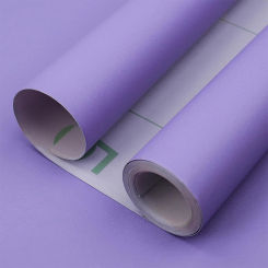 Solid purple Contact Paper Self Adhesive Waterproof Removable Wallpaper Textured Shelf liner Decorative Walls Decal Vinyl Roll