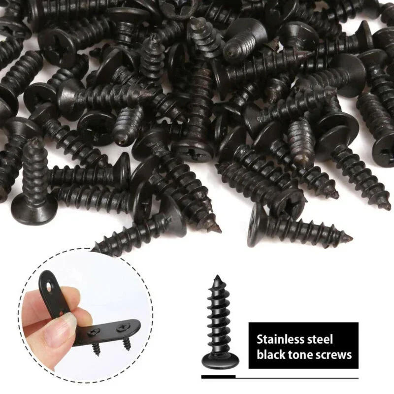 Description Picture 6 of item10pcs Black L-Shaped Brackets Stainless Steel Right Angle Bracket Support Iron Wardrobes Cabinet Joint Furniture Hardware