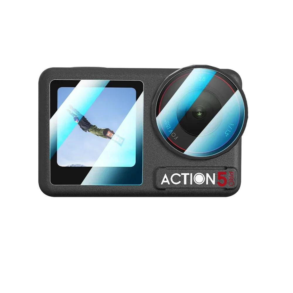 Description Picture 6 of itemFlymile Tempered Film For DJI Osmo Action 5 Pro Ultra-HD Camera Screen Anti-Scratch Film Action Camera Protective Accessories