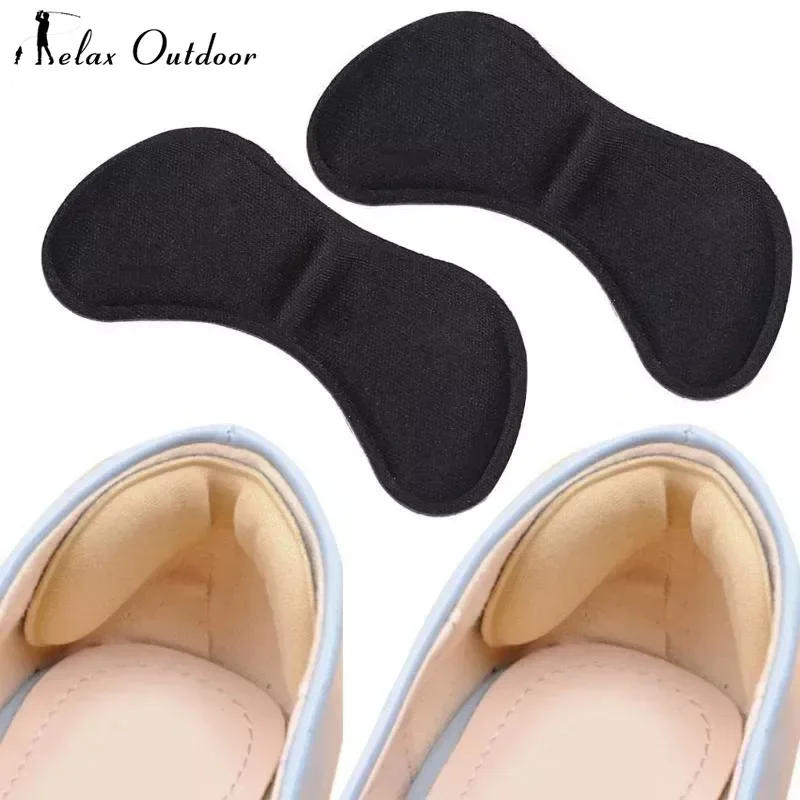 Description Picture 3 of item2 Pc Insoles Patch Heel Pads for Sport Shoes Adjustable Size Antiwear Feet Pad Cushion Insert Insole Heel Protector Back Sticker