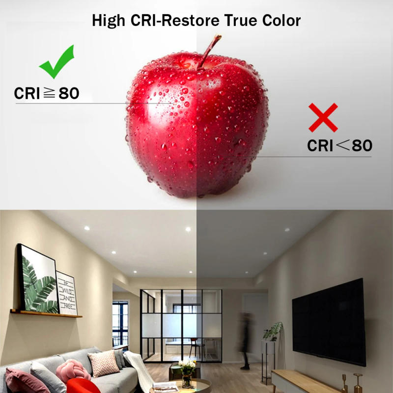 Description Picture 3 of itemLED Downlight AC 220V Recessed LED Ceiling Lamp Round Decoration 5W 7W 9W 12W 20W LED Spot Down Lighting 4000K/6500K