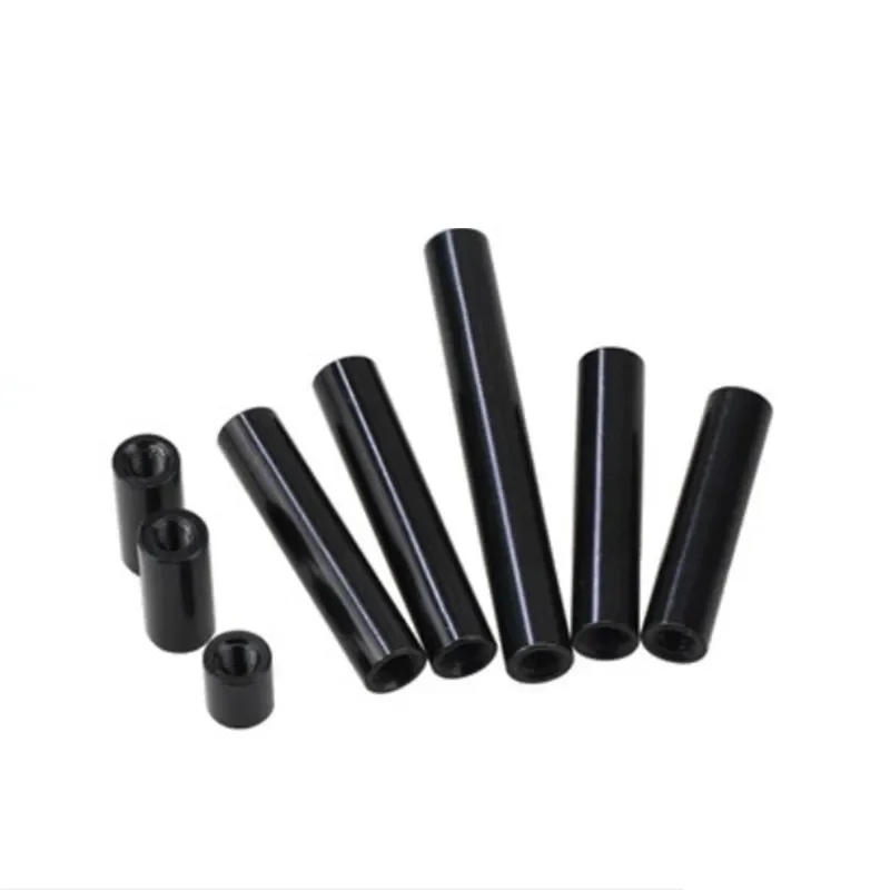 Description Picture 4 of item5pcs-10pcs/lot black round aluminum studs standoff Column rods Round Aluminum Spacer M2 m2.5 M3 M4 M5