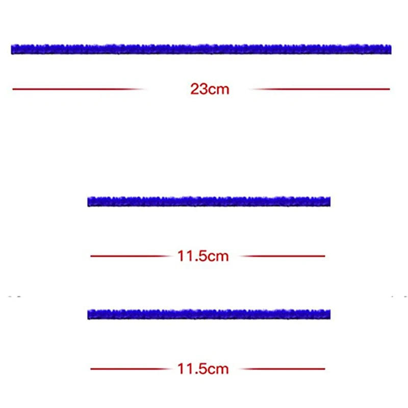 Description Picture 3 of itemSoft Plush Strips Kit For Dyson V6 V7 V8 V10 V11 V15 Vacuum Cleaner Strips Soft Roller Head Replacement Accessories Spare Parts