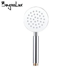 Gunmetal Hand Shower Round Head High Water Pressure Bathroom Portable Handheld Shower 304 Stain Steel Accessories