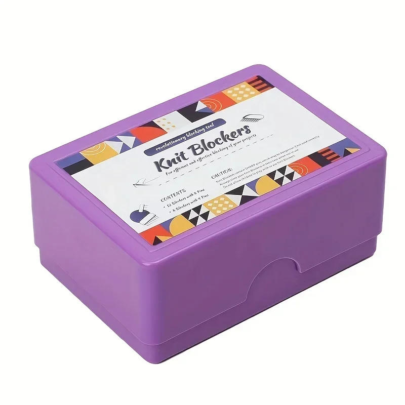 Description Picture 4 of item1pack KnitPro Knit Blockers - Essential Knitting and Sewing Accessory for Perfectly Aligned Blocks Sewing tools