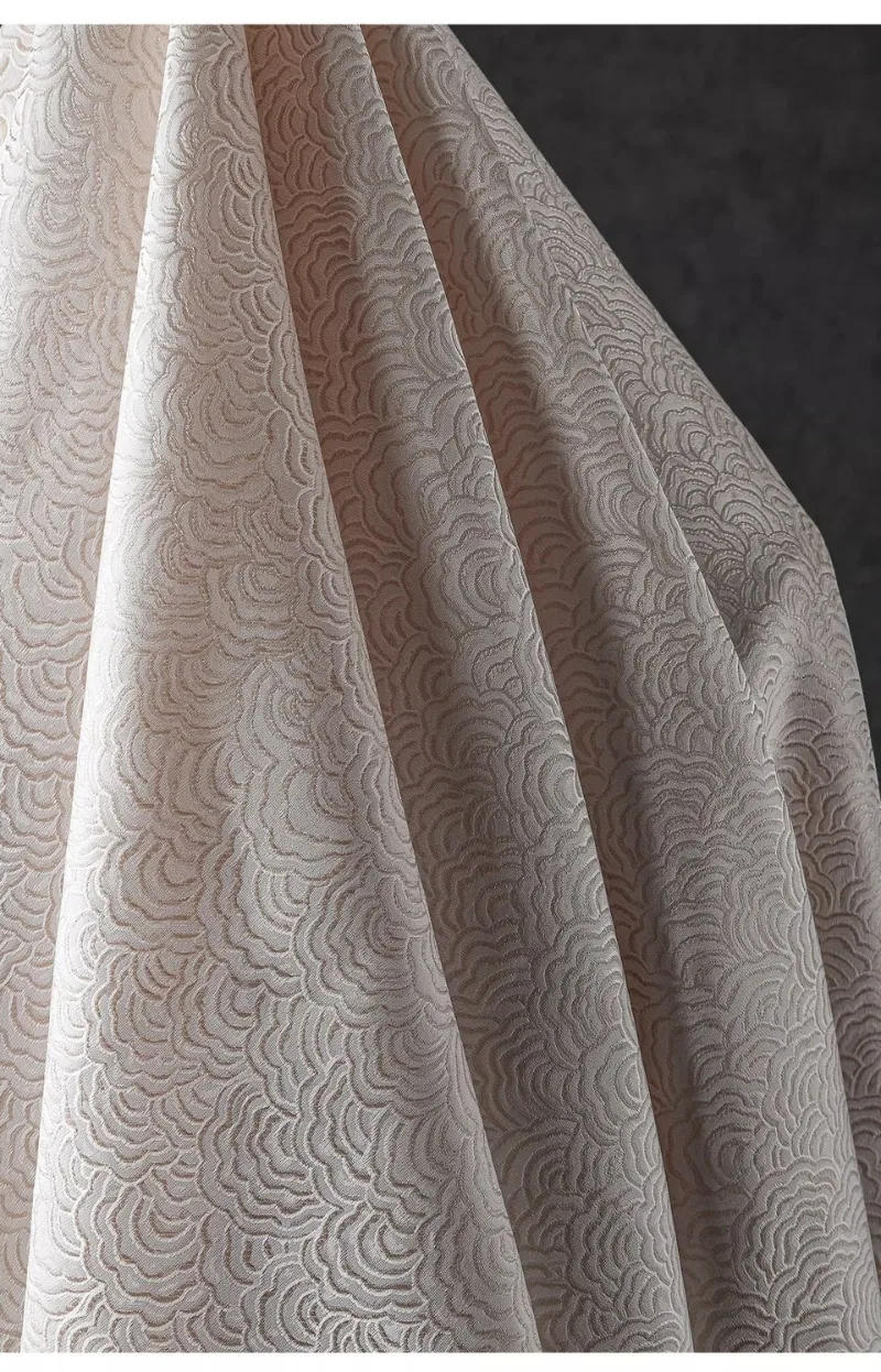 Description Picture 5 of itemJacquard Fabric Water Patterned Woven Brocade Dark Patterned Shirt Tang Clothing Designer Cloth Diy Sewing Meters Material