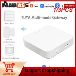 1/3PCS Tuya Smart Gateway Hub Multi-model Smart Home Bridge WiFi Bluetooth Compatible APP Wireless Remote Control Alexa
