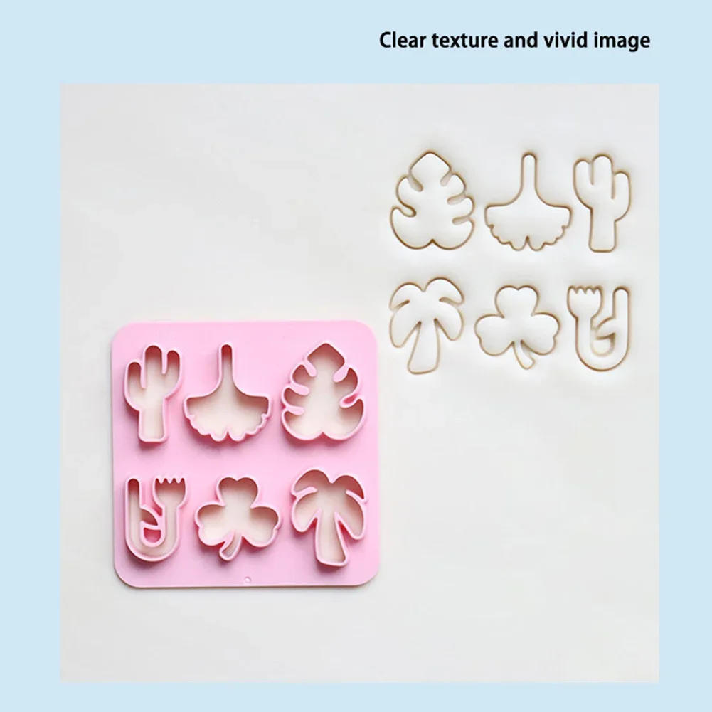 Description Picture 4 of itemNew 6 in 1 Irregular Geometry Clay Cutter DIY Hollow Donut Design Soft Pottery Earring Cutting Mold Handmade Jewelry Making Tool