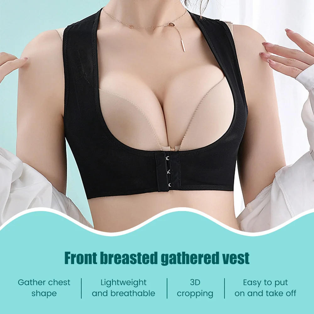Description Picture 3 of itemInvisible Body Shaper Corset Women Chest Posture Corrector Belt Back Shoulder Support Brace Posture Correction for Health Care