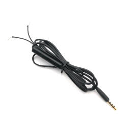 5PCS 3.5mm Jack DIY Earphone Audio Cable Replacement Cable for Headphone Single Crystal Copper Wire Earphone Repair Wire Cable